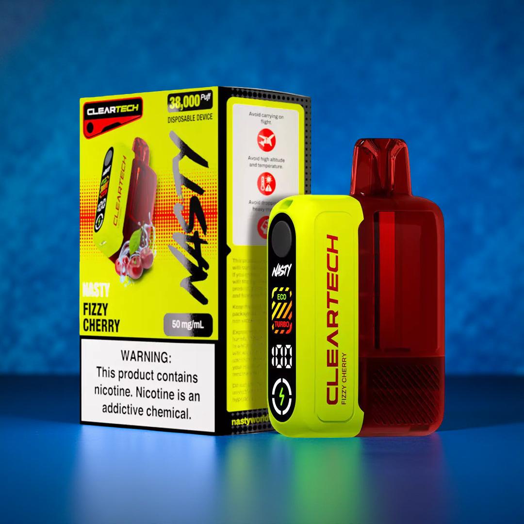 NASTY ClearTech Fizzy Cherry 38k puff