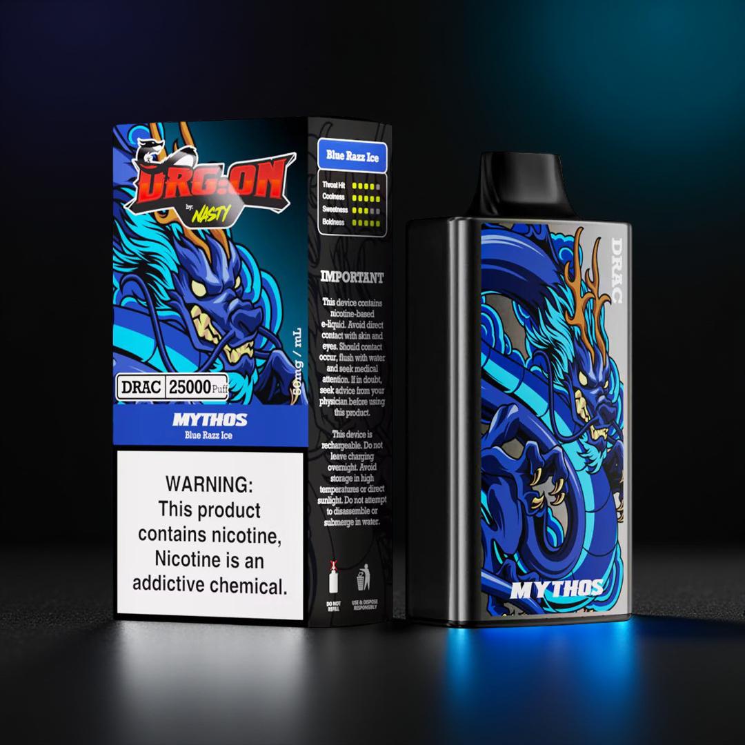 NASTY DRG:ON Blue Razz Ice 25k puff