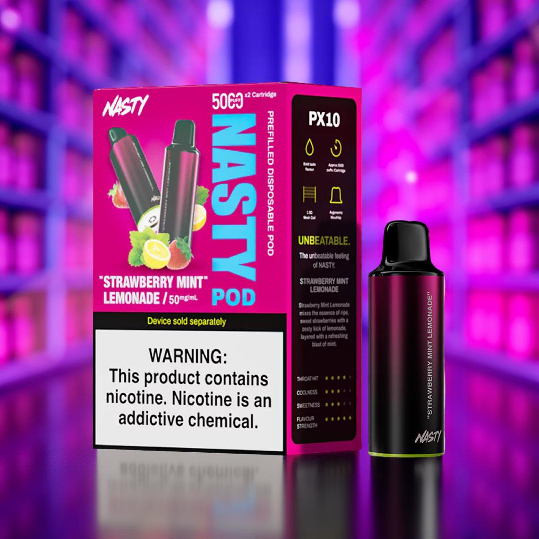 NASTY POD Strawberry Mint Lemonade