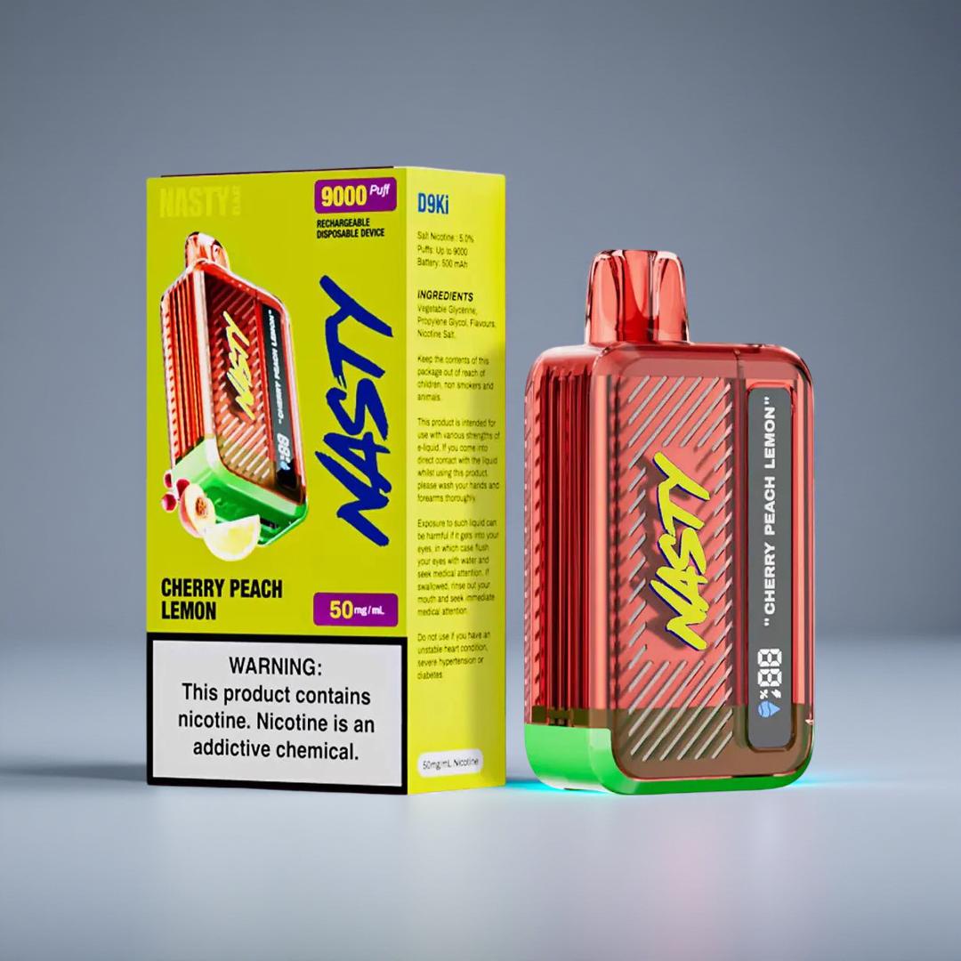 NASTY BAR Cherry Peach Lemon