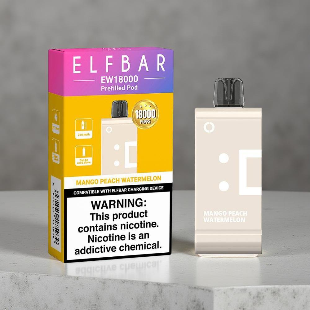 Elf Bar Replacement Flavour Pod Mango Peach Watermelon