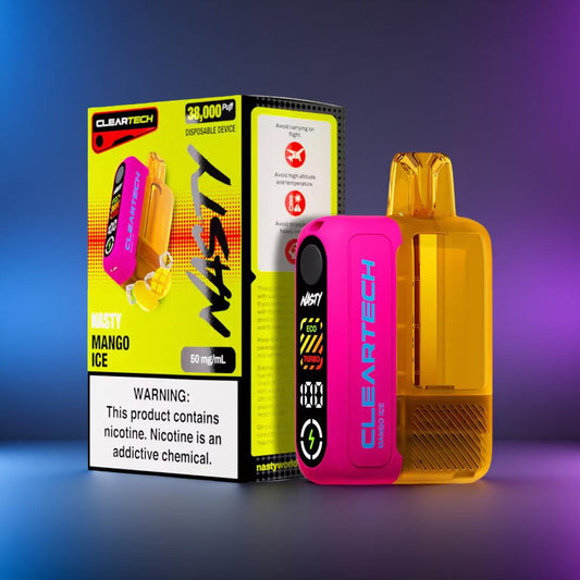 NASTY ClearTech Mango Ice 38k puff