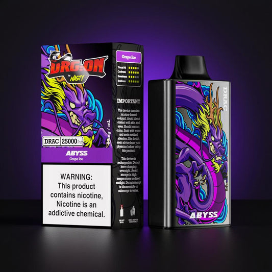 NASTY DRG:ON Grape Ice 25k puff