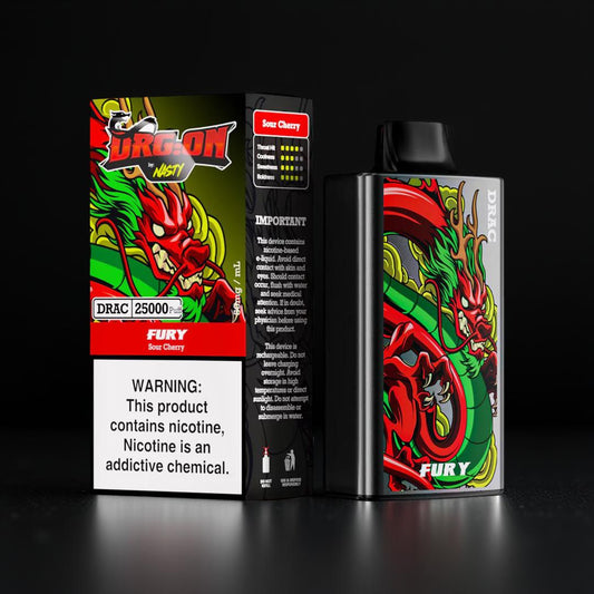 NASTY DRG:ON Sour Cherry 25k Puff