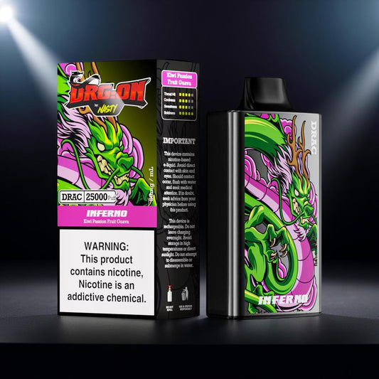 NASTY DRG:ON Kiwi Passion Fruit Guava 25k puff