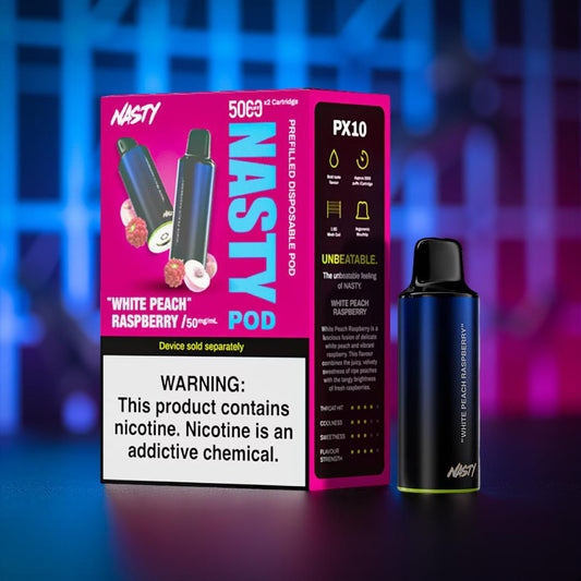 NASTY POD White Peach Raspberry