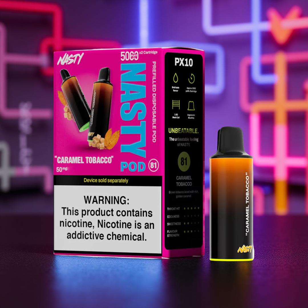 NASTY POD Caramel Tobacco