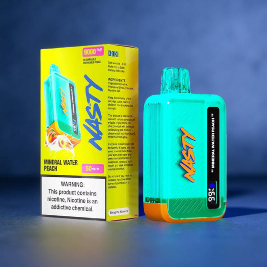 NASTY BAR Mineral Water Peach