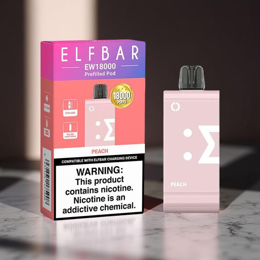 Elf Bar Replacement Flavour Pod Peach