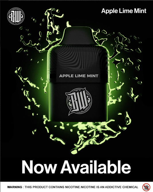 Bewolk Bars Flavour Pod – Apple Lime Mint