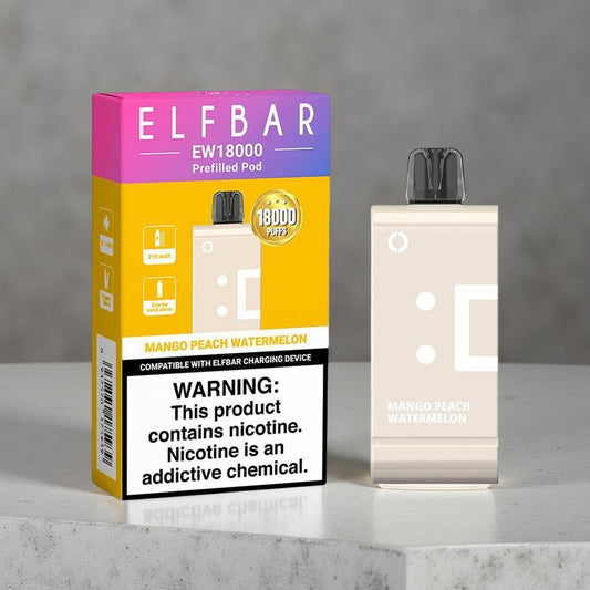 Elf Bar Replacement Flavour Pod Mango Peach Watermelon