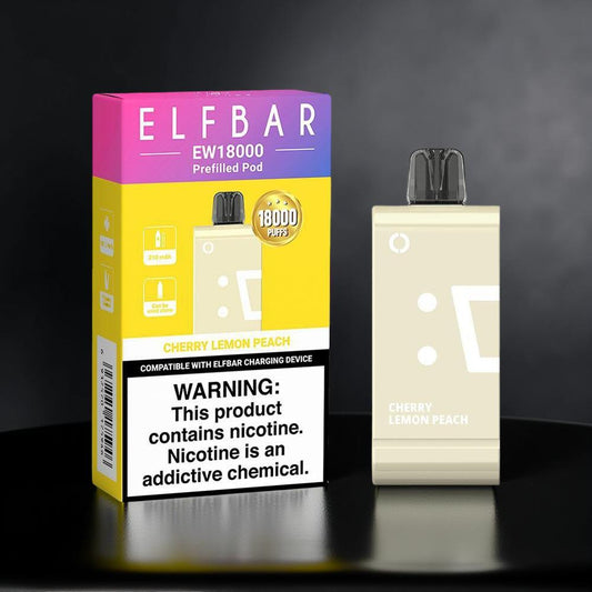 Elf Bar Replacement Flavour Pod Cherry Lemon Peach