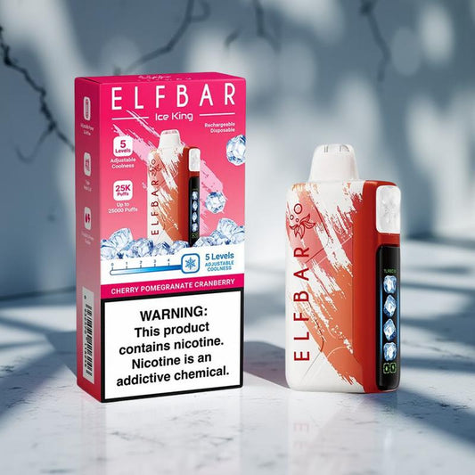ElfBar IceKing Cherry Pomegranate Cranberry