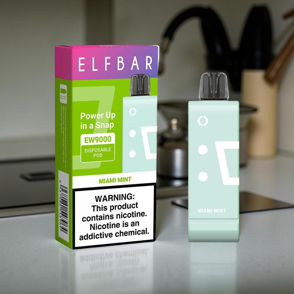 ElfBar Replacement Flavour Pod Miami mint
