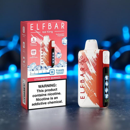 ElfBar IceKing Strawberry Berries