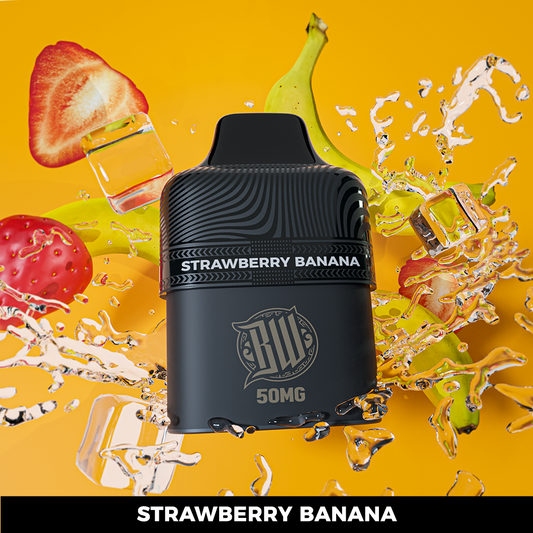 Bewolk Bars Flavour Pod – Strawberry Banana