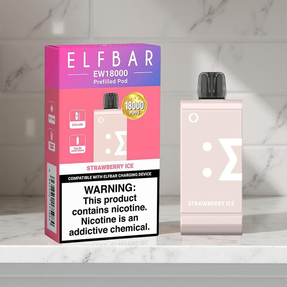 Elf Bar Replacement Flavour Pod Strawberry Ice