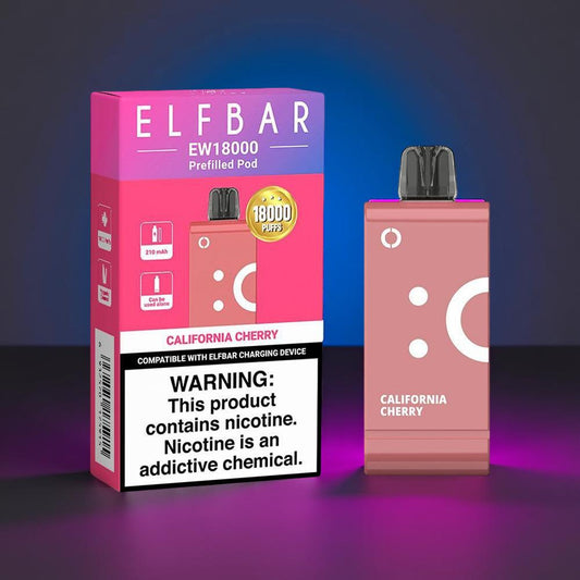 Elf Bar Replacement Flavour Pod California Cherry
