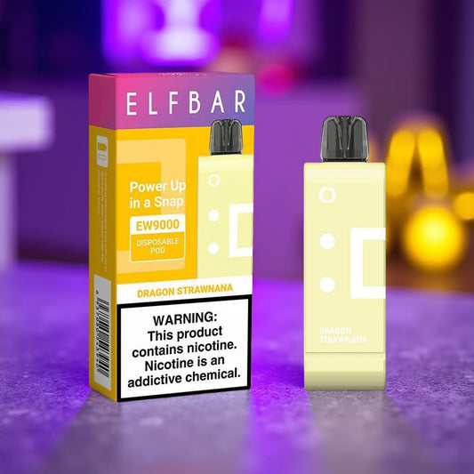 ElfBar Replacement Flavour Pod Dragon strawnana