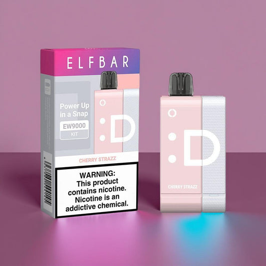 ElfBar EW9000 Kit (Pod + Battery)Cherry Strazz