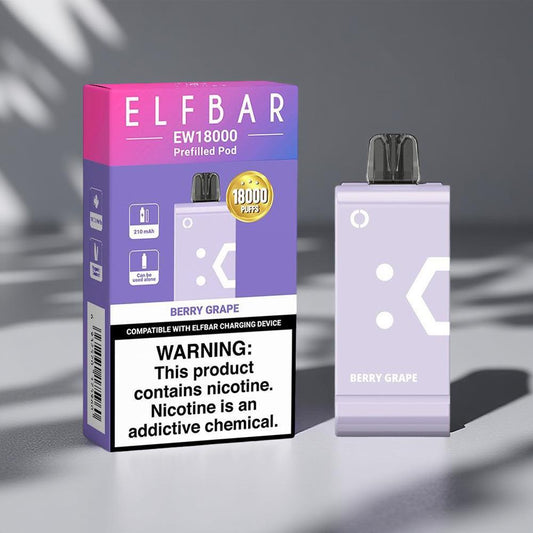 Elf Bar Replacement Flavour Pod Berry Grape